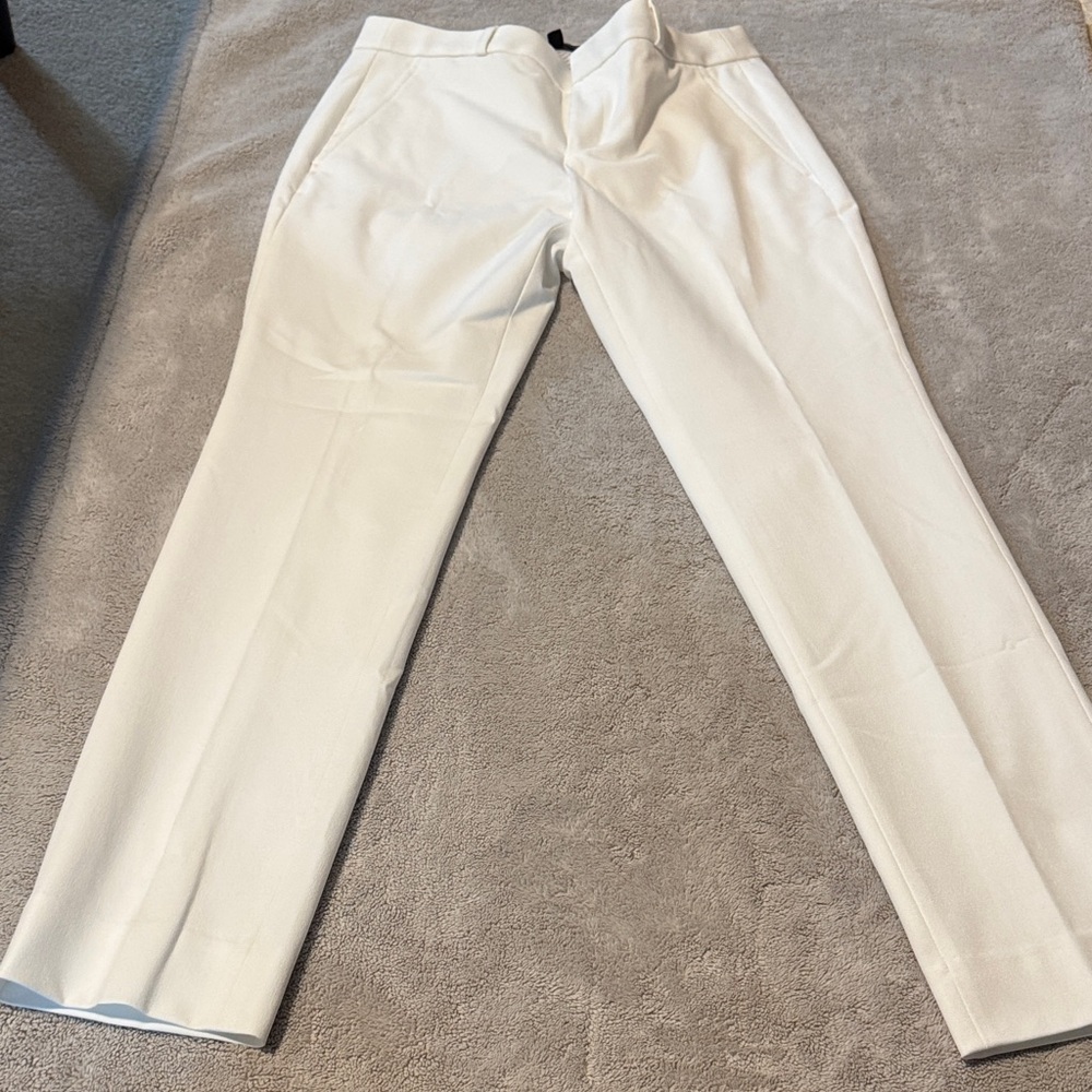 Banana Republic Women's Cream Straight Leg Pants